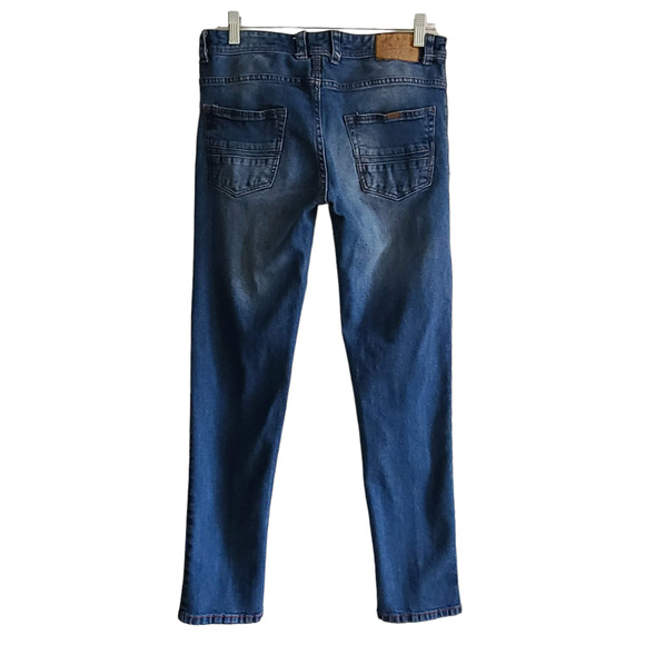 SPRINGFIELD JEANS & TWILLS Men's Slim Fit‎ Distressed Stretch Jeans W30 - Picture 2 of 10